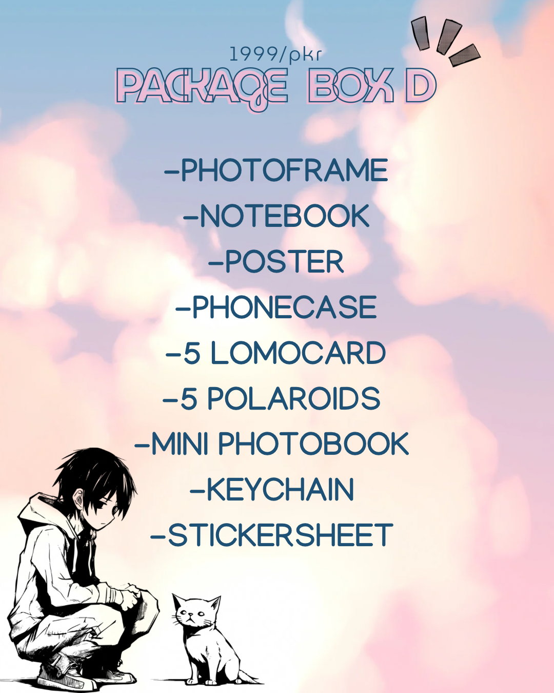 CUSTOM X PACKAGE BOX