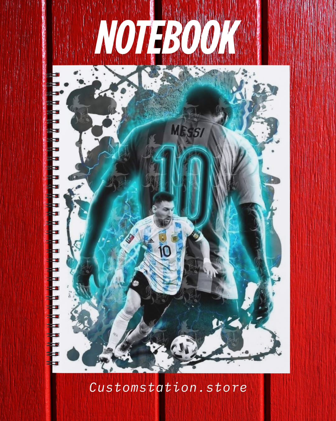 MESSI X NOTEBOOK