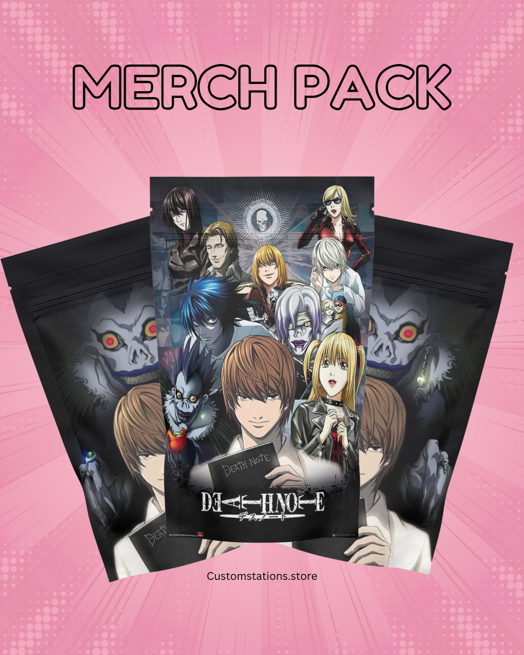 DEATHNOTE X MERCH PACK