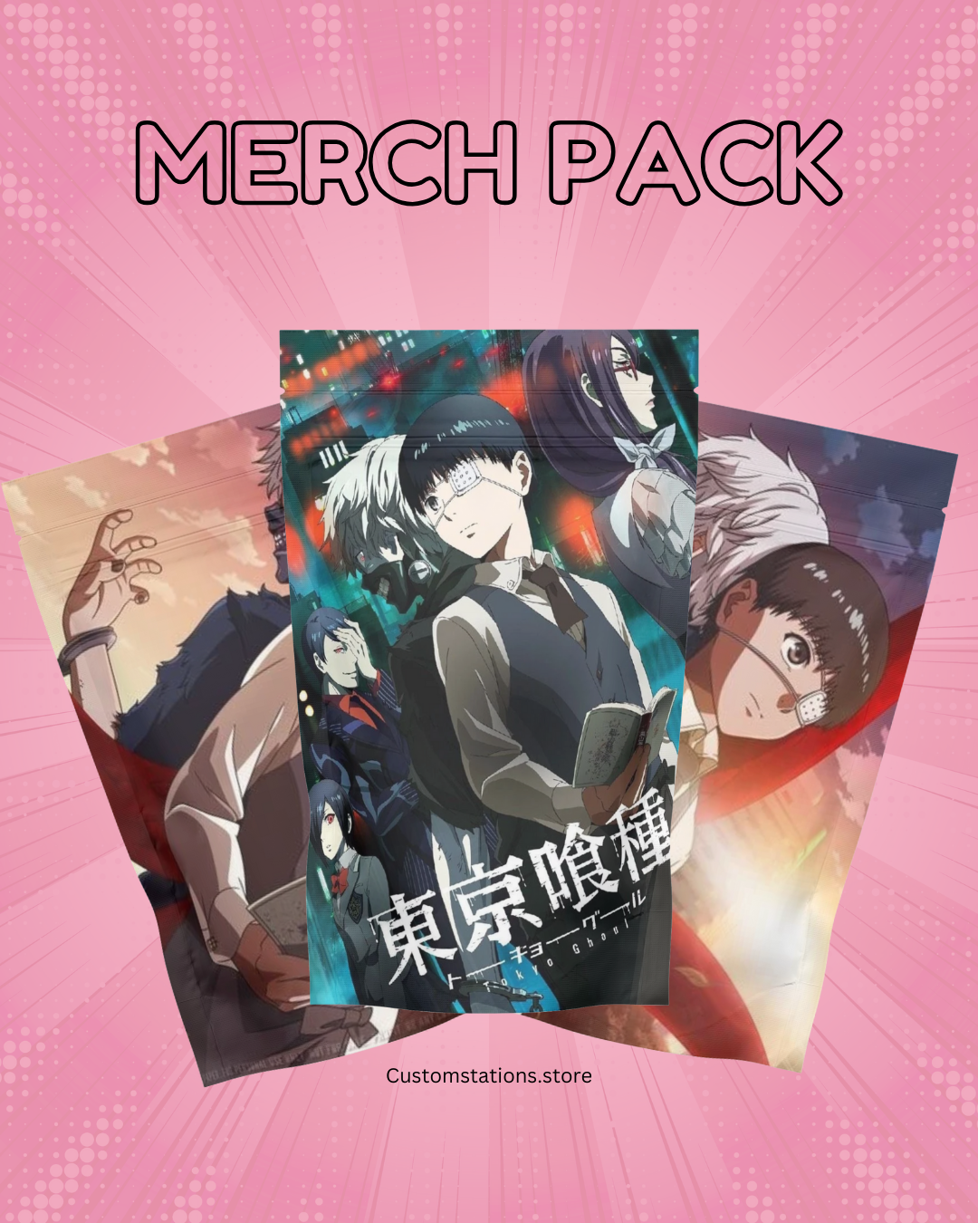 TOKYO GHOUL X MERCH PACK
