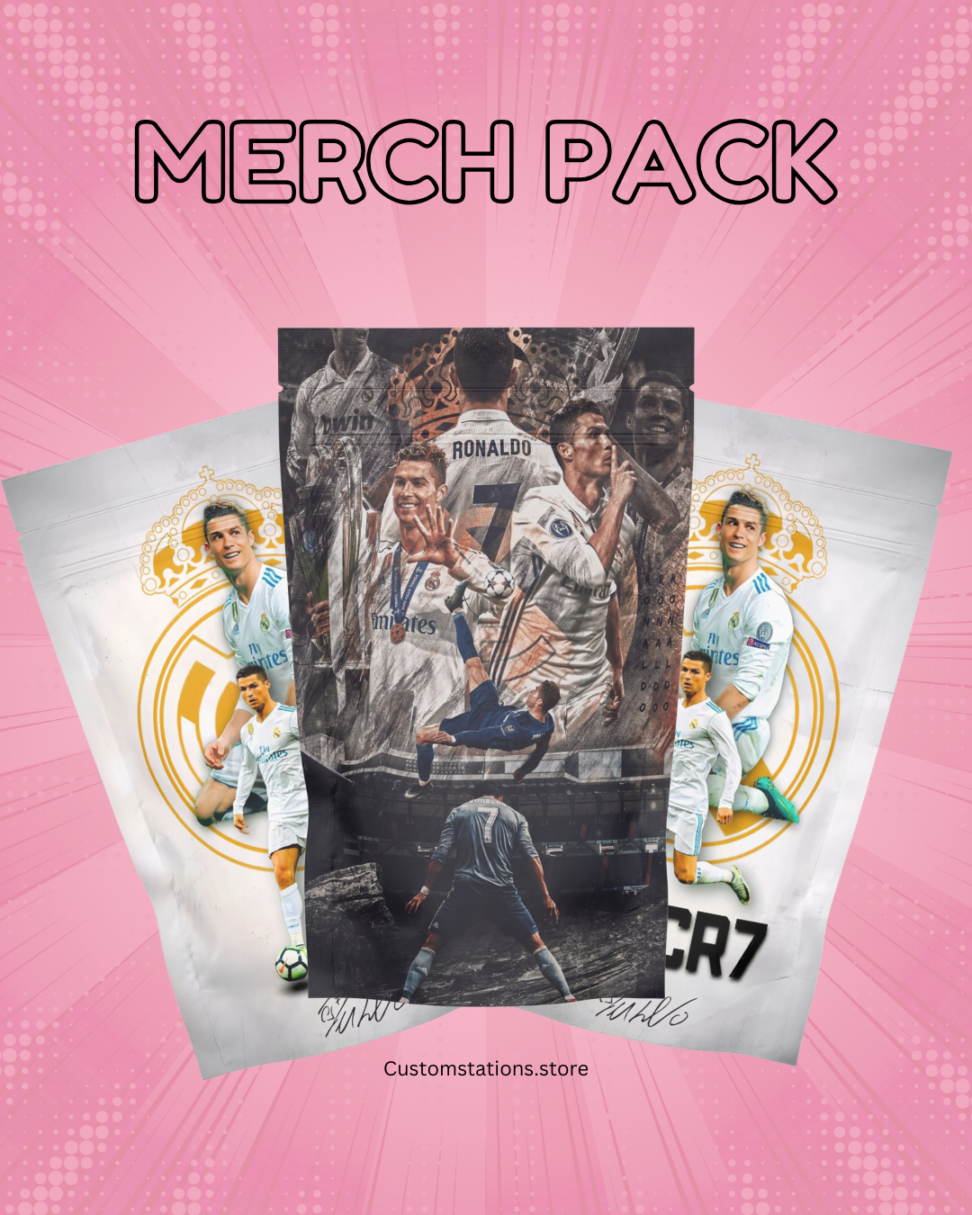 RONALDO X MERCH PACK