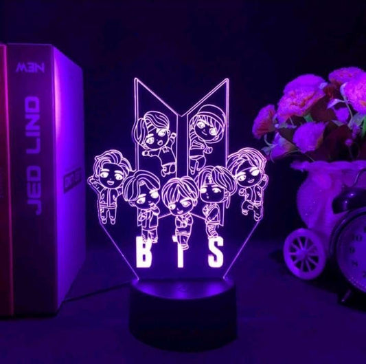 BTS X LED LAMP