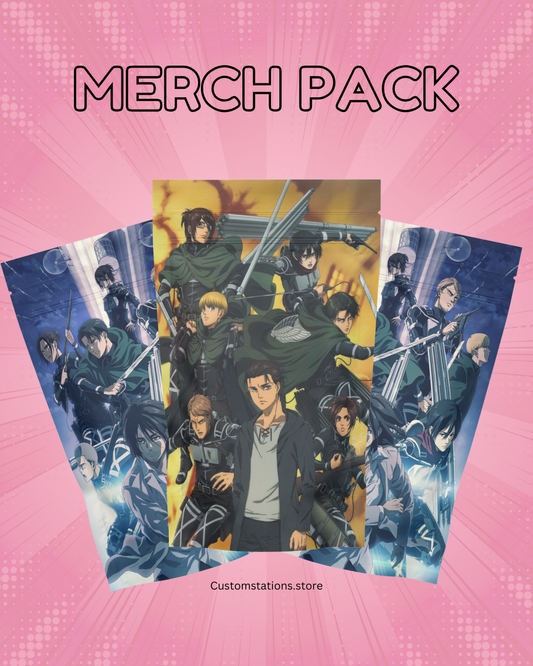 ATTACK ON TITAN X MERCH PACK