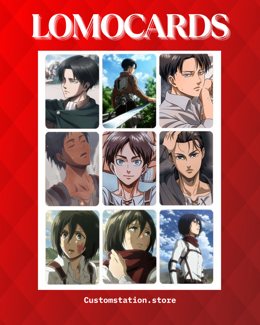 ATTACK ON TITAN X LOMOCARDS