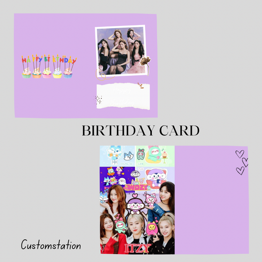 BLACKPINK X BIRTHDAY CARD