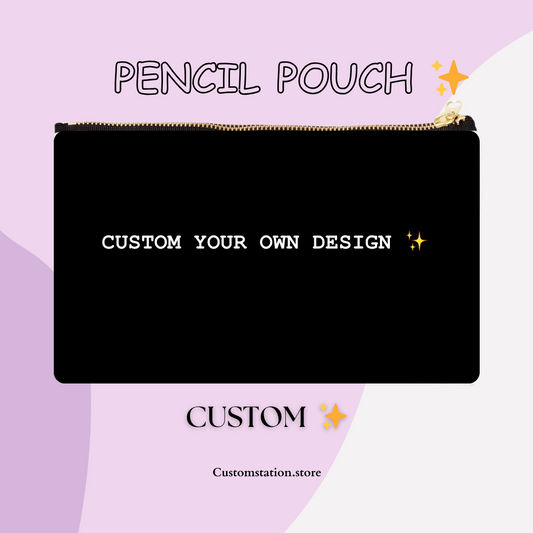 CUSTOM X PENCIL POUCH