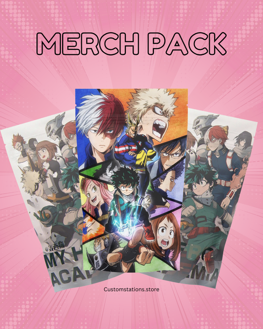 MY HERO ACADEMIA X MERCH PACK